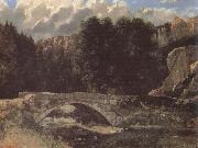 Gustave Courbet Bridge painting